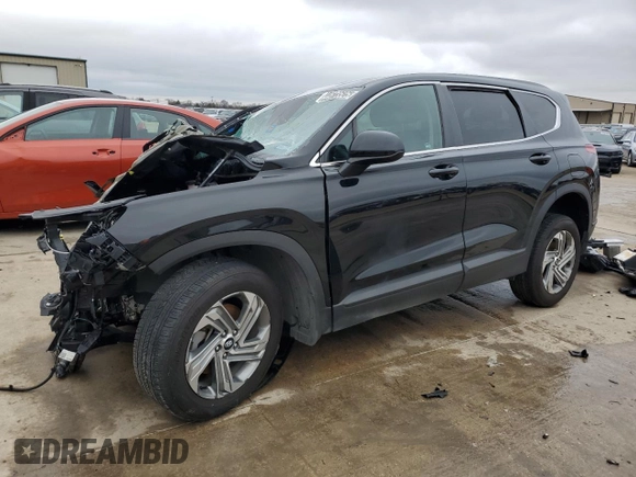 2021 Hyundai Santa Fe SE with VIN 5NMS1DAJ1MH351994, listed as a Copart auction lot 44673525 with 999,999 mi miles and Clean Title. Bid and sale history available at carsss.com. Image 1.