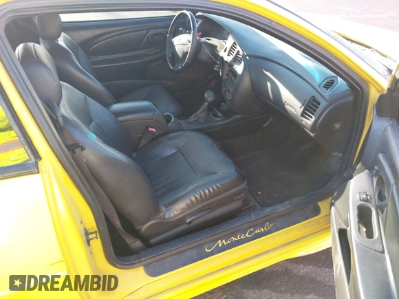 2002 Chevrolet Monte Carlo LS z VIN 2G1WW15E329323155, wystawiony jako IAAI lot #42207630 z przebiegiem 223 275 mil mil oraz . Historia ofert i sprzedaży dostępna na DreamBid. Obrazek 5.