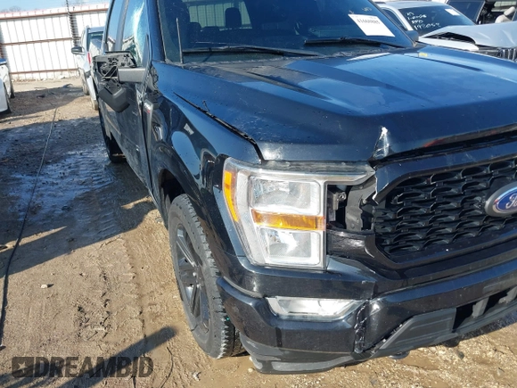 2021 Ford F-150 XL with VIN 1FTEW1EP1MFA83246, listed as a IAAI auction lot 41660885 with 96,206 mi miles and . Bid and sale history available at DreamBid. Image 6.