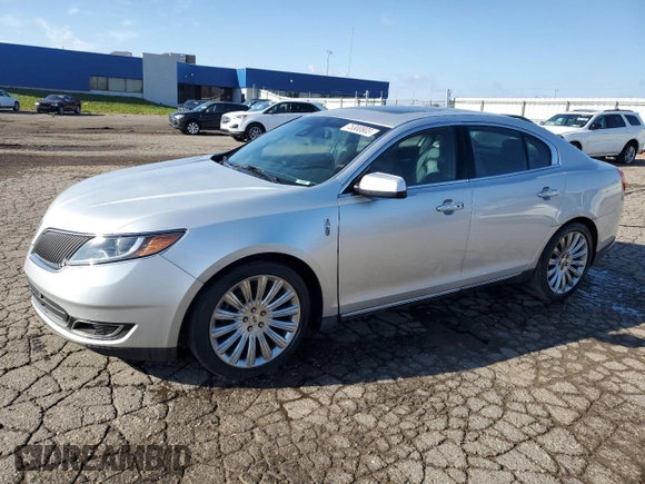 2014 Lincoln MKS with VIN 1LNHL9EK5EG606901, listed as a Copart auction lot 75300803 with 98,694 mi miles and Clean Title. Bid and sale history available at DreamBid. Image 1.