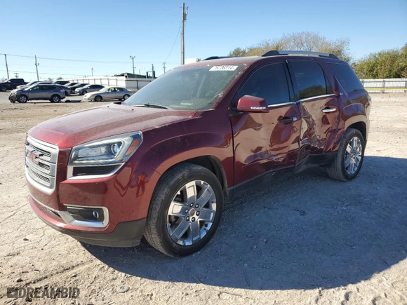2017 GMC Acadia Limited Limited with VIN 1GKKRSKD0HJ176180, listed as a Copart auction lot 76236314 with 87,960 mi miles and Salvage Title. Bid and sale history available at carsss.com. Image 1.
