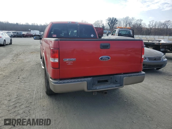 2005 Ford F-150 XLT with VIN 1FTPX12525FA19288, listed as a Copart auction lot 44420985 with 237,304 mi miles and Salvage Title. Bid and sale history available at carsss.com. Image 6.