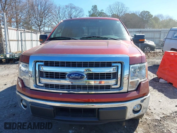 2014 Ford F-150 XL with VIN 1FTFW1CF2EKD08667, listed as a IAAI auction lot 41705412 with 129,817 mi miles. Bid and sale history available at carsss.com. Image 12.