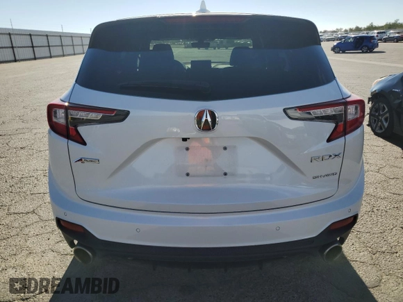 2023 Acura RDX w/A-Spec Advance Package with VIN 5J8TC2H88PL003605, listed as a Copart auction lot 81529784 with 21,542 mi miles and Salvage Title. Bid and sale history available at carsss.com. Image 6.