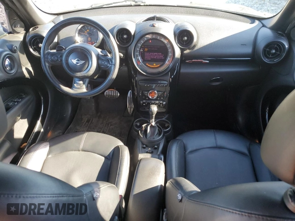 2014 MINI Countryman John Cooper Works with VIN WMWXD1C5XEWS34681, listed as a Copart auction lot 41781005 with 133,463 mi miles and Salvage Title. Bid and sale history available at DreamBid. Image 8.
