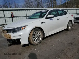 2018 Kia Optima LX with VIN 5XXGT4L30JG269084, listed as a Copart auction lot 46328535 with 138,523 mi miles and Salvage Title. Bid and sale history available at carsss.com. Image 1.