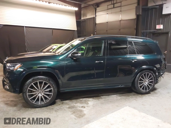 2023 Mercedes-Benz GLS 450 with VIN 4JGFF5KE7PA964853, listed as a IAAI auction lot 42129116 with 23,753 mi miles and . Bid and sale history available at DreamBid. Image 15.