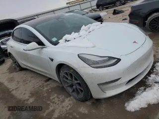 2018 Tesla Model 3 Long Range Battery with VIN 5YJ3E1EB8JF131131, listed as a Copart auction lot 45170685 with 135,544 mi miles and Salvage Title. Bid and sale history available at DreamBid. Image 4.