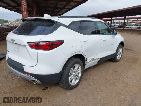 2022 Chevrolet Blazer LT с VIN 3GNKBCR43NS115080, выставлен на аукционе IAAI как лот 42193840 с пробегом 56 067 миль миль и . История ставок и продаж доступна на DreamBid. Изображение 4.