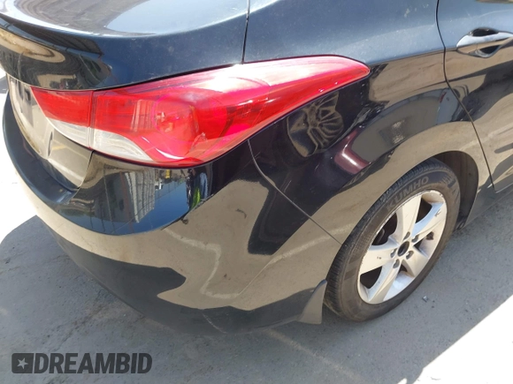2013 Hyundai Elantra GLS with VIN 5NPDH4AE1DH239917, listed as a IAAI auction lot 42532277 with 211,058 mi miles and . Bid and sale history available at DreamBid. Image 12.