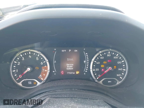 2020 Jeep Renegade Latitude z VIN ZACNJABB1LPL44438, wystawiony jako IAAI lot #41982404 z przebiegiem 77 537 mil mil oraz . Historia ofert i sprzedaży dostępna na DreamBid. Obrazek 7.
