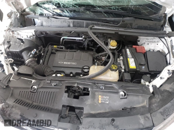 2020 Chevrolet Trax LT with VIN 3GNCJPSB3LL116180, listed as a Copart auction lot 57795485 with 52,576 mi miles and Salvage title. Bid and sale history available at DreamBid. Image 12.
