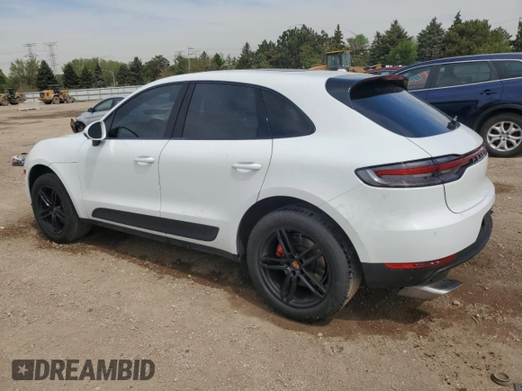 2020 Porsche Macan with VIN WP1AA2A53LLB01011, listed as a Copart auction lot 55979395 with 75,611 mi miles and Salvage title. Bid and sale history available at DreamBid. Image 2.