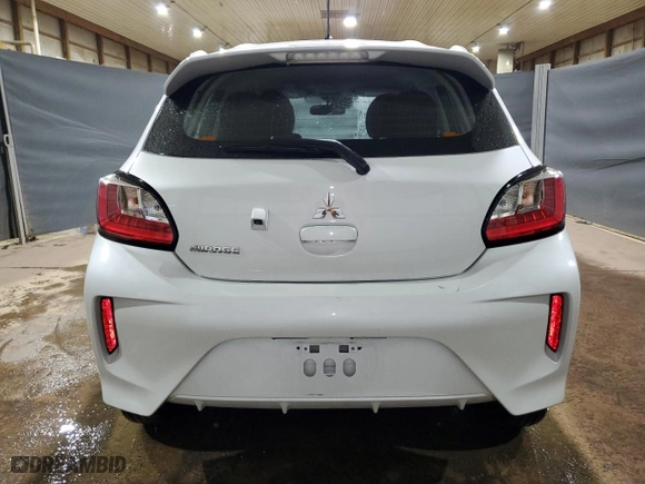 2024 Mitsubishi Mirage ES with VIN ML32AUHJ9RH006407, listed as a Copart auction lot 50336275 with 20543 miles and Clean Title. Bid and sale history available at carsss.com. Image 6.