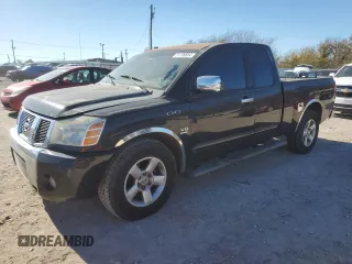 2004 Nissan Titan SE with VIN 1N6AA06A34N537646, listed as a Copart auction lot 81706664 with 176,076 mi miles and Clean Title. Bid and sale history available at carsss.com. Image 1.