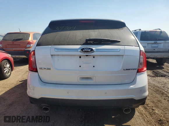 2013 Ford Edge Limited with VIN 2FMDK3KC2DBC60775, listed as a Copart auction lot 47280865 with 193,256 mi miles and Salvage Title. Bid and sale history available at carsss.com. Image 6.