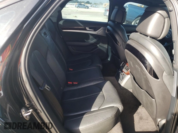 2013 Audi A8 3.0L with VIN WAUAGAFDXDN032766, listed as a Copart auction lot 84275944 with 127,388 mi miles and Salvage title. Bid and sale history available at DreamBid. Image 11.
