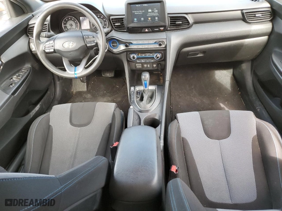 2019 Hyundai Veloster 2.0 Premium with VIN KMHTG6AF9KU014727, listed as a Copart auction lot 42148395 with 45,340 mi miles and Salvage Title. Bid and sale history available at carsss.com. Image 8.