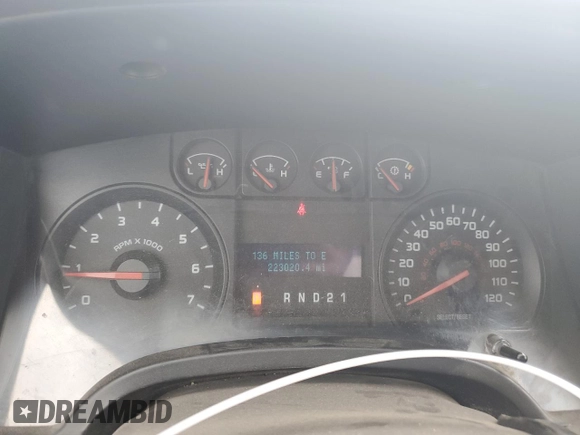 2010 Ford F-150 XL with VIN 1FTMF1CW3AKA19279, listed as a Copart auction lot 61200125 with 223,020 mi miles and Salvage title. Bid and sale history available at DreamBid. Image 9.