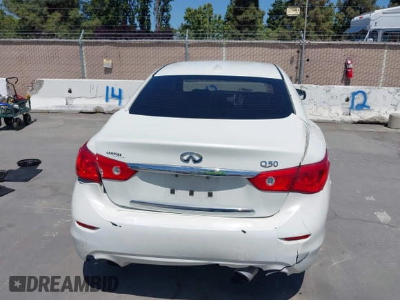2017 Infiniti Q50 Premium with VIN JN1EV7AP1HM737470, listed as a IAAI auction lot 42542462 with 69,919 mi miles and . Bid and sale history available at DreamBid. Image 16.