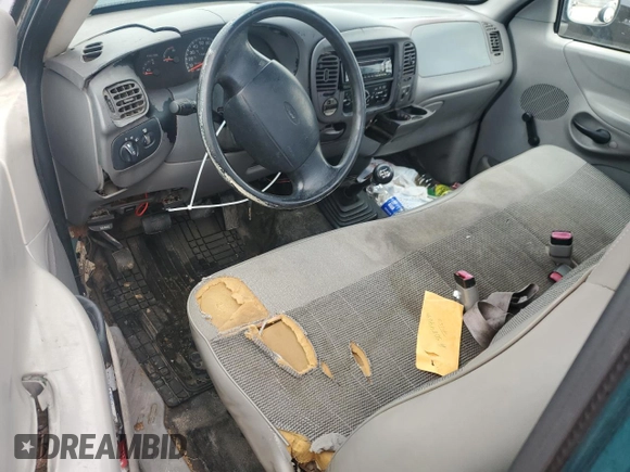 1998 Ford F-150 with VIN 1FTZF1722WKA96116, listed as a Copart auction lot 50844695 with 198,030 mi miles and Clean title. Bid and sale history available at DreamBid. Image 8.