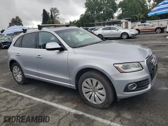 2015 Audi Q5 Hybrid Prestige with VIN WA1C8AFP4FA088659, listed as a Copart auction lot 48905665 with 104,954 mi miles and Clean title. Bid and sale history available at DreamBid. Image 4.
