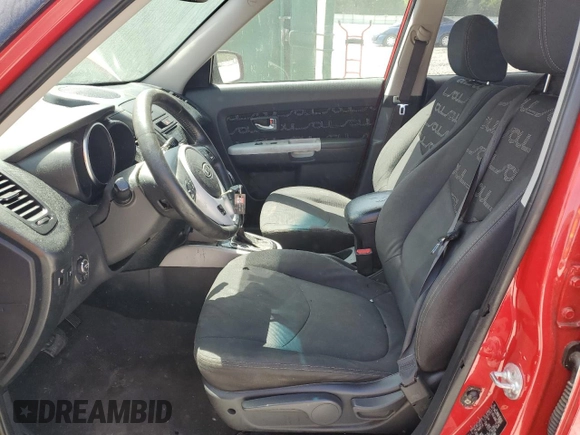 2012 Kia Soul + with VIN KNDJT2A62C7370999, listed as a Copart auction lot 53674095 with 290,938 mi miles and Clean Title. Bid and sale history available at DreamBid. Image 7.