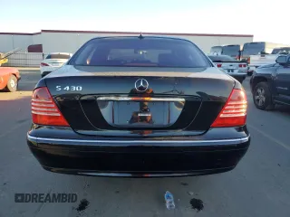 2003 Mercedes-Benz S-Class 4.3L with VIN WDBNG70J63A341497, listed as a Copart auction lot 89241655 with 88,288 mi miles and Salvage Title. Bid and sale history available at carsss.com. Image 6.