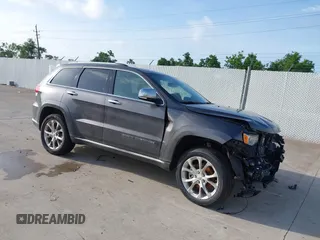 2021 Jeep Grand Cherokee Summit with VIN 1C4RJFJG8MC638908, listed as a IAAI auction lot 42445313 with 18,638 mi miles and . Bid and sale history available at DreamBid. Image 1.