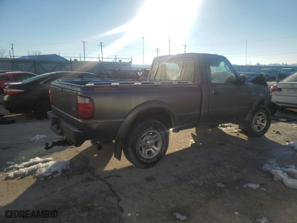 2004 Ford Ranger XL with VIN 1FTYR10UX4PB00122, listed as a Copart auction lot 89116455 with 0 mi miles and Salvage Title. Bid and sale history available at carsss.com. Image 3.