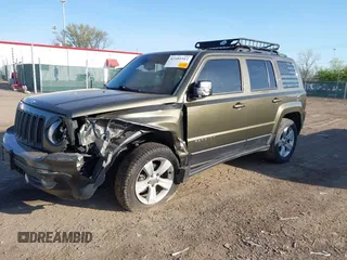 2016 Jeep Patriot High Altitude Edition with VIN 1C4NJRFB4GD581179, listed as a IAAI auction lot 42101912 with 168,254 mi miles. Bid and sale history available at carsss.com. Image 2.