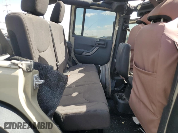 2017 Jeep Wrangler Unlimited Sport with VIN 1C4HJWDG2HL569825, listed as a Copart auction lot 60505265 with Not provided miles and Salvage title. Bid and sale history available at DreamBid. Image 10.