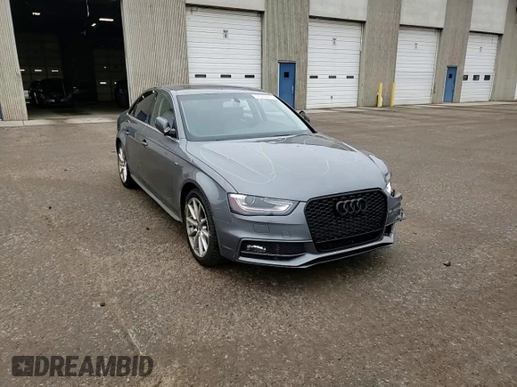 2015 Audi A4 Premium with VIN WAUBFAFL1FN013864, listed as a Copart auction lot 51519275 with 106,232 mi miles and Salvage Title. Bid and sale history available at carsss.com. Image 10.