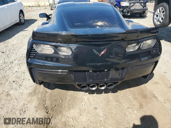 2016 Chevrolet Corvette Z06 3LZ with VIN 1G1YU2D6XG5607336, listed as a Copart auction lot 67930534 with 48,529 mi miles and Salvage Title. Bid and sale history available at carsss.com. Image 6.
