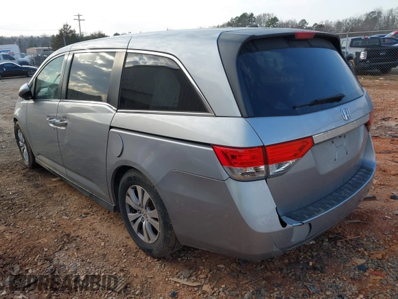 2017 Honda Odyssey EX-L with VIN 5FNRL5H69HB020233, listed as a IAAI auction lot 41522030 with 188,418 mi miles and . Bid and sale history available at DreamBid. Image 3.