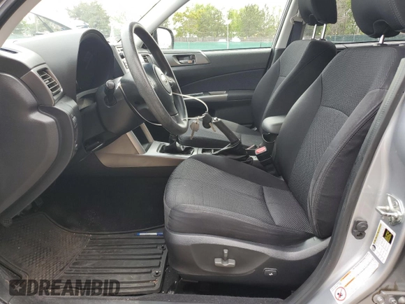 2012 Subaru Forester X Premium with VIN JF2SHBDC9CG422928, listed as a Copart auction lot 58148675 with 57,652 mi miles and Salvage title. Bid and sale history available at DreamBid. Image 7.