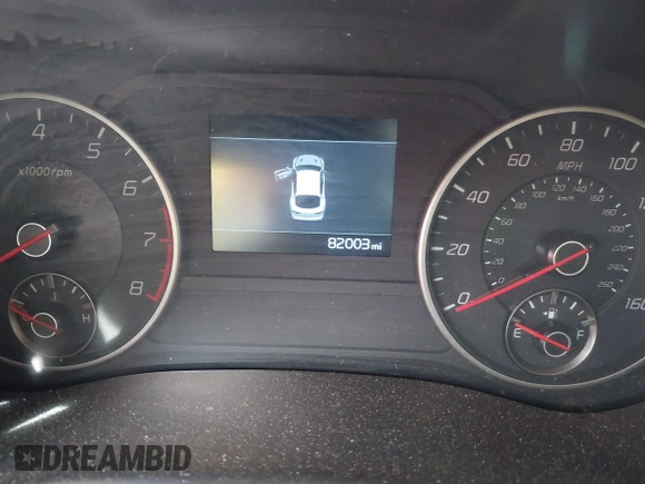 2018 Kia Stinger with VIN KNAE15LA8J6031125, listed as a IAAI auction lot 41928665 with 82,003 mi miles. Bid and sale history available at carsss.com. Image 7.