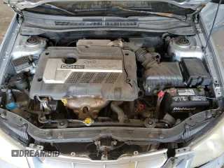 2005 Kia Spectra LX with VIN KNAFE121955160165, listed as a Copart auction lot 74695764 with 160,670 mi miles and Salvage Title. Bid and sale history available at carsss.com. Image 11.