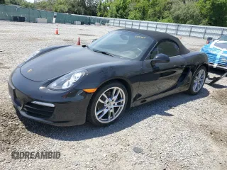 2013 Porsche Boxster with VIN WP0CA2A89DS114504, listed as a Copart auction lot 53711015 with 24,203 mi miles and Salvage Title. Bid and sale history available at carsss.com. Image 1.