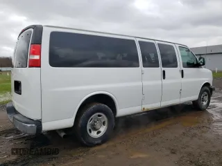 2016 Chevrolet Express Passenger LT with VIN 1GAZGPFG7G1184396, listed as a Copart auction lot 51427105 with 152,008 mi miles and Salvage title. Bid and sale history available at DreamBid. Image 3.