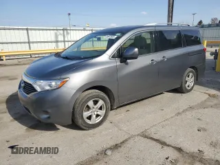 2017 Nissan Quest SV z VIN JN8AE2KPXH9165495, wystawiony jako Copart lot #49047685 z przebiegiem 149 033 mil mil oraz Szkody całkowita. Historia ofert i sprzedaży dostępna na DreamBid. Obrazek 1.