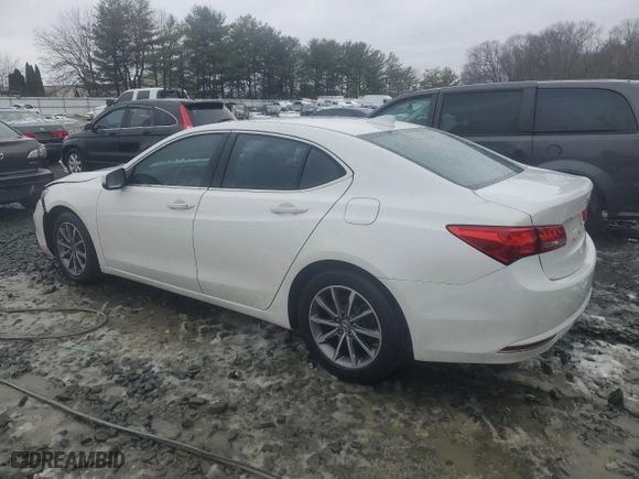 2020 Acura TLX with VIN 19UUB1F30LA015228, listed as a Copart auction lot 45004755 with 54,552 mi miles and Salvage Title. Bid and sale history available at carsss.com. Image 2.