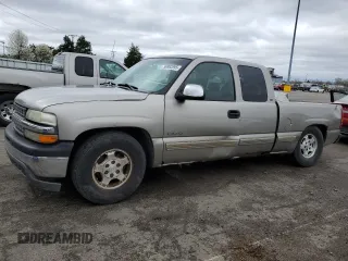 2000 Chevrolet Silverado 1500 LS with VIN 2GCEC19T5Y1231427, listed as a Copart auction lot 50862895 with Not Provided miles and Salvage Title. Bid and sale history available at carsss.com. Image 1.