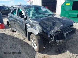 2021 Hyundai Kona SE with VIN KM8K12AA5MU641468, listed as a IAAI auction lot 41726578 with 72,906 mi miles and . Bid and sale history available at DreamBid. Image 6.