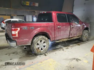2018 Ford F-150 XL with VIN 1FTEW1EPXJKD51911, listed as a Copart auction lot 45887105 with 117,211 mi miles and Clean Title. Bid and sale history available at carsss.com. Image 3.