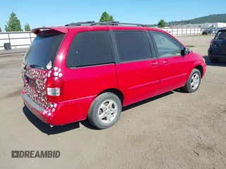 2001 Mazda MPV DX with VIN JM3LW28Y010169395, listed as a IAAI auction lot 38528516 with 264,250 mi miles and . Bid and sale history available at DreamBid. Image 4.