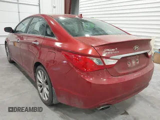 2012 Hyundai Sonata 2.0T SE with VIN 5NPEC4AB0CH496493, listed as a IAAI auction lot 42074278 with 174,102 mi miles. Bid and sale history available at carsss.com. Image 3.