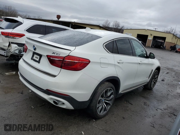2016 BMW X6 xDrive35i with VIN 5UXKU2C51G0N82926, listed as a Copart auction lot 37905423 with 74,495 mi miles. Bid and sale history available at carsss.com. Image 3.