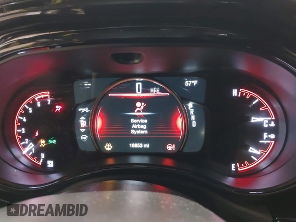 2022 Dodge Durango R/T with VIN 1C4SDJCT3NC156502, listed as a IAAI auction lot 41672093 with 16,853 mi miles and . Bid and sale history available at DreamBid. Image 7.
