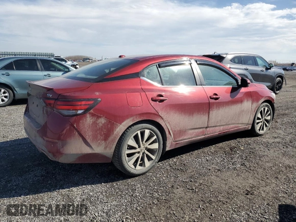 2023 Nissan Sentra SV with VIN 3N1AB8CV2PY227181, listed as a Copart auction lot 49400985 with 90,062 mi miles and Salvage Title. Bid and sale history available at carsss.com. Image 3.